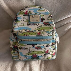 Disney Lilo and Stitch Island Loungefly Mini Backpack: BNWTi